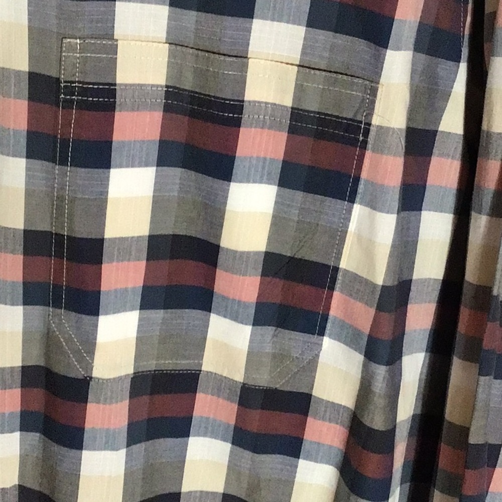 Billy Reid Men's Plaid Shirt - Multicolor size Large - Picture 4 of 9